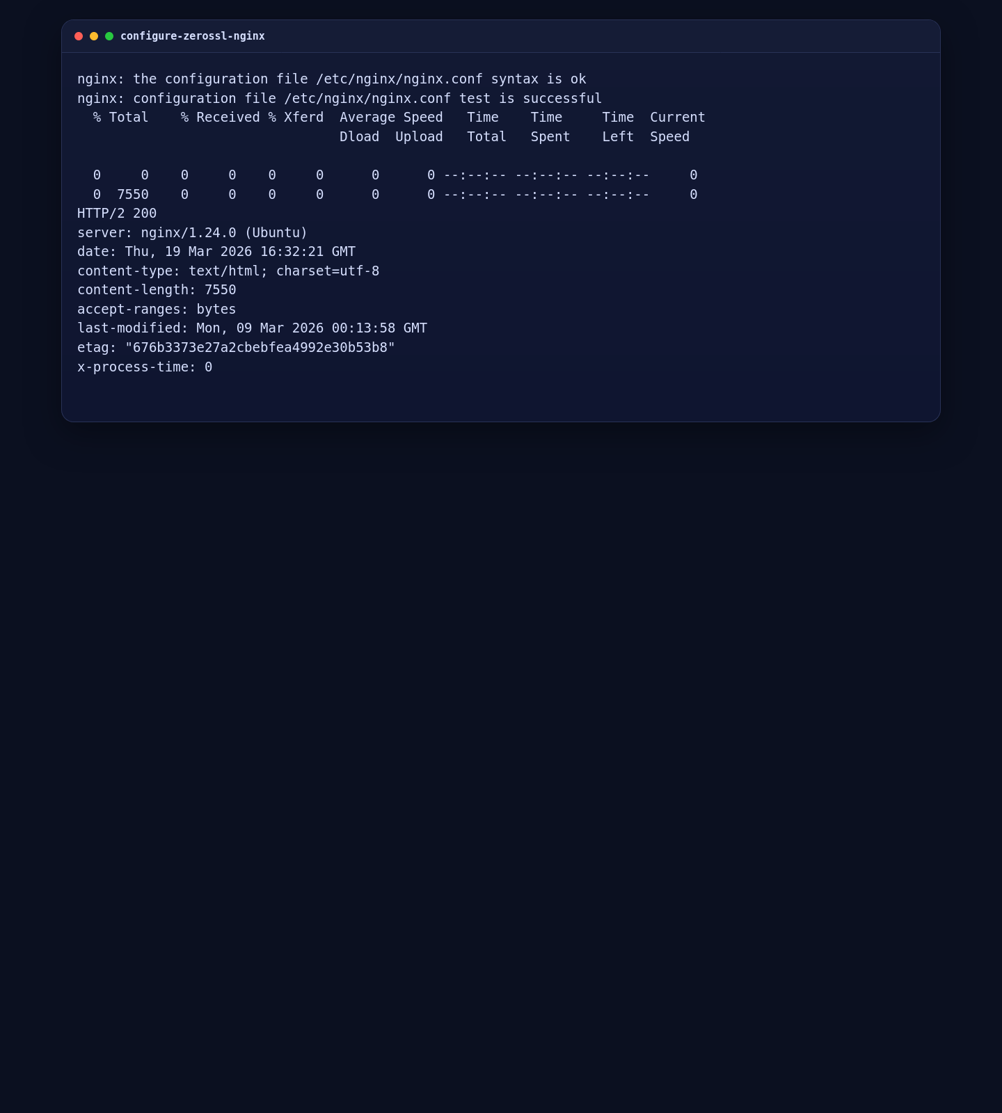 Configuring Nginx and ZeroSSL for Open WebUI on Ubuntu 24.04