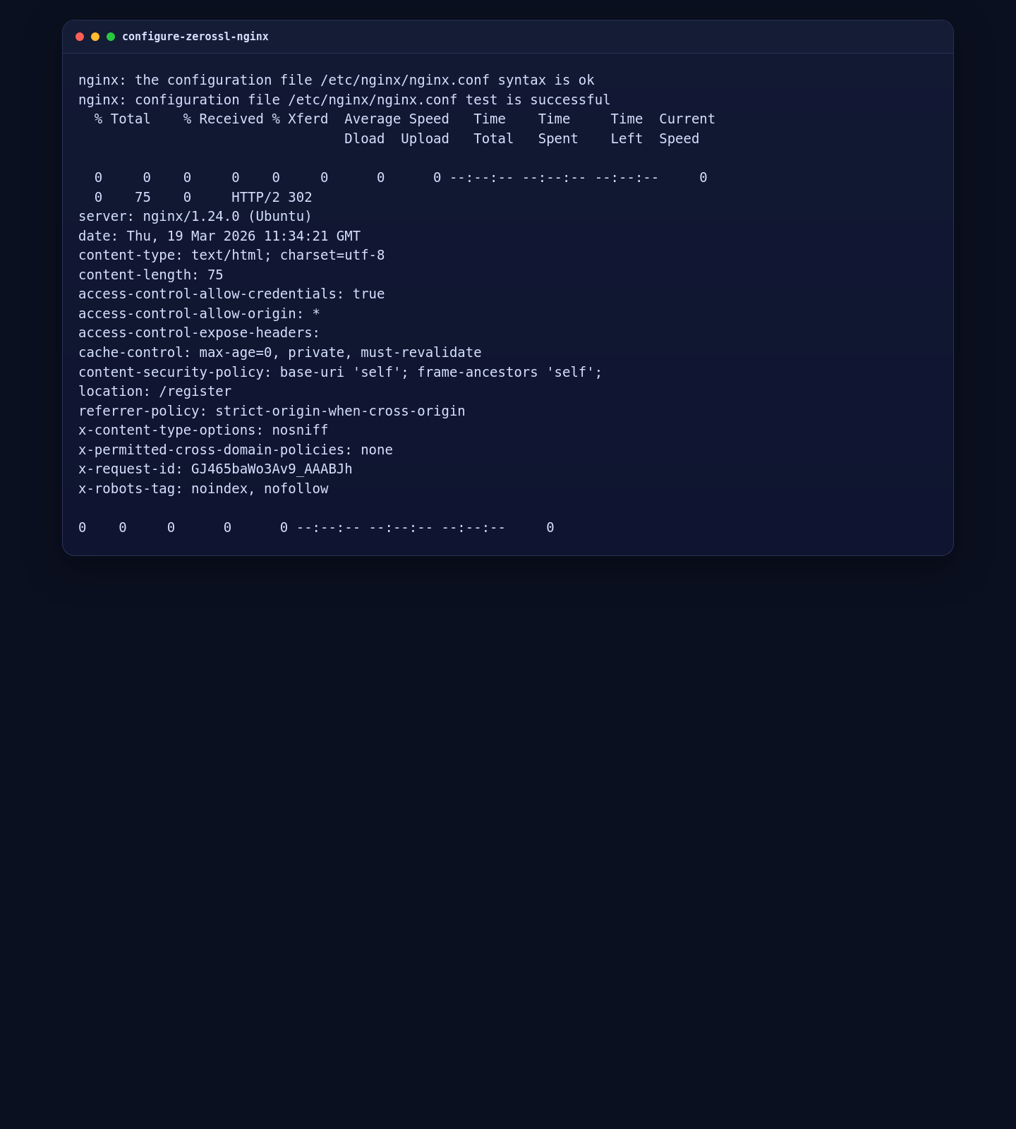 Configuring Nginx and ZeroSSL for Plausible Analytics on Ubuntu 24.04